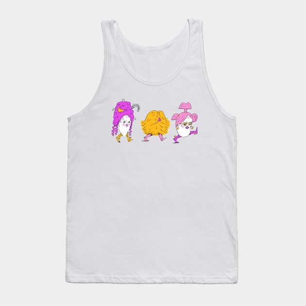 Wig parade Tank Top by IsabelOtten